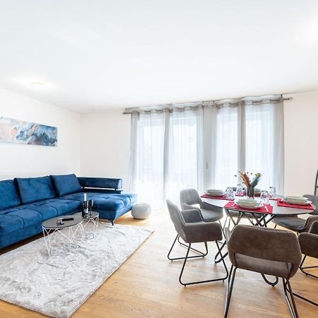 Апартаменты Lit Living: Luxus - Box Spring - Parking - Terrace Людвигсхафен-на-Рейне Экстерьер фото