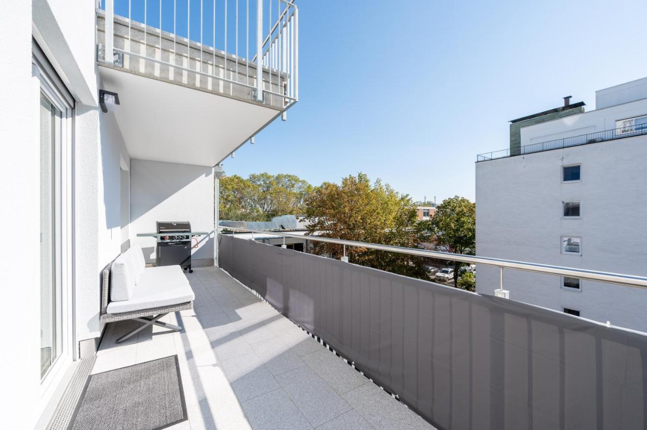 Апартаменты Lit Living: Luxus - Box Spring - Parking - Terrace Людвигсхафен-на-Рейне Экстерьер фото